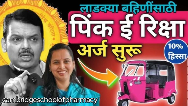 Pink E-Ricksha yojana